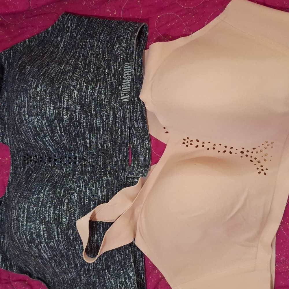 (2) Victoria Sport Bra 38 (C/D) Angel Maxi